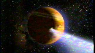 Comet Hits Jupiter  ShoemakerLevy 9  BBC Animated Guide 1994 [upl. by Tnert]