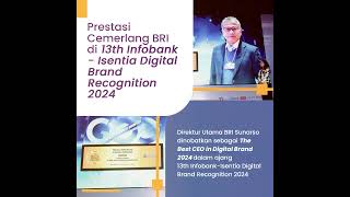 The Best CEO in Digital Brand 2024 BRIPrestasi HUT129BRI Kaleidoskop2024 Briliandancemerlang [upl. by Jone]