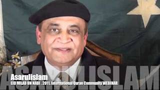 EID MILAD UN NABI 2011 WEBINAR by Dr Asarulislam part 02 of 06 [upl. by Ciro]