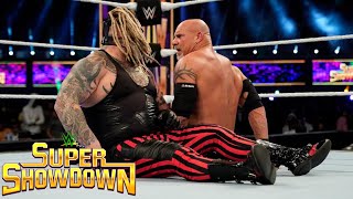 FULL MATCH  quotThe Fiendquot Bray Wyatt vs Goldberg  Universal Championship Match  Super ShowDown 2020 [upl. by Vanna]