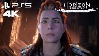 Horizon Zero Dawn Remastered  Aloy Learns What Happen To Zero Dawns Leaders 4K PS5 [upl. by Haizek339]