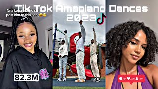 Best of amapiano dance challenges  2023 😱 tiktokchallenge tiktokviral trending [upl. by Nogas]