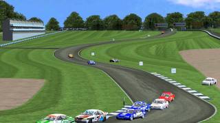 rFactor  BTCC 1993  Donington Park National [upl. by Aleehs373]