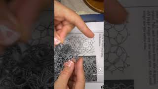 frivolite frivolité crochet bordado relax кружево tutorial pasoapaso [upl. by Hyacinth]