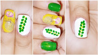 Easy and beautiful Nail design without any toolsnailart nailcolour naildesign [upl. by Dari190]