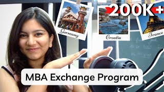 Wish I Knew This Earlier 😢  MBA Student Exchange Program Cost amp Financing [upl. by Izabel]