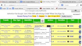 Online booking of Bus Tickets  Neeta Tours and Travels [upl. by Wooldridge450]