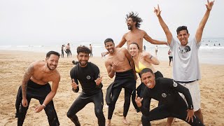 WaveRise Surf School  AGADIR SURF LESSONS [upl. by Yi762]