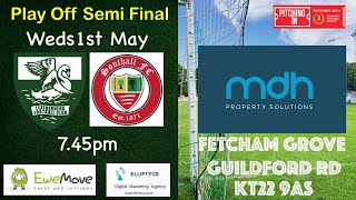 Leatherhead Fc v Southall Fc Play off Semi Final [upl. by Aillij]