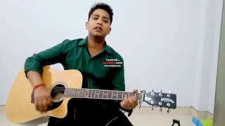 Pal Pal Dil ke paas guitar lesson easy chords with strumming pattern guitar tutorial [upl. by Ynagoham]