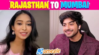 Omegle Long Conversations with CUTEST INDIAN Girl 🥰💞 Rajasthan To Mumbai ✈️ [upl. by Maidy680]