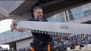 Highlights of the 2024 STIHL TIMBERSPORTSR World Trophy in Milan Italy [upl. by Rawdon]