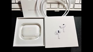 Unboxing my AirPods Pro 2nd Generation with MagSafe Charging Case  ASMR [upl. by Devinne975]