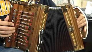 Big Nick performs quotBack of Townquot on Cajun Accordion [upl. by Herson]