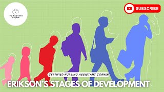 The Nursing Professors CNA Corner Eriksons Stages of Development Breakdown [upl. by Jamaal]