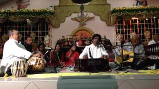 Sri Raviraj Nasery Live at Lakshmi Narayan Temple Trinidad [upl. by Aihseken]