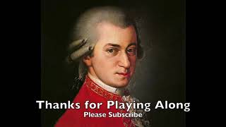 Mozart Violin Concerto No 3  3rd Mov Full Orchestra Accompaniment K 216 [upl. by Notsirb]