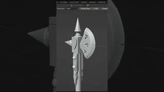 Halberd sculpt 3dsculpting  3dprinting speedsculpting [upl. by Orlov]