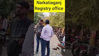 Narkatiaganj registry office narkatiaganj jaha jamin likha paree hota hai [upl. by Lleraj290]