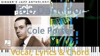 🎹Too Darn Hot Chord amp Lyrics Cole Porter Synthesia Piano [upl. by Nilla]