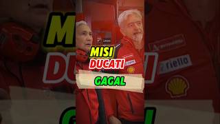 Hampir sempurna❗misi Ducati gagal❗ motogp balapan sports vr46 mm93 shorts motogp2024 [upl. by Nnylyma]