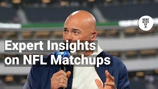 Andrew Whitworth Discusses Commanders vs Eagles Matchup Insights [upl. by Atrebla]