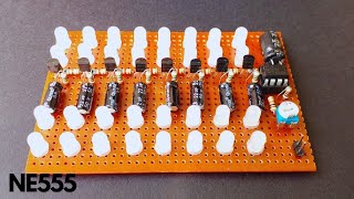 This LED circuit is just Awesome using NE555  producttech [upl. by Anerol519]