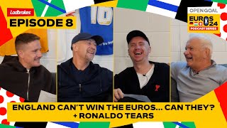 ENGLAND CANT WIN THE EUROS CAN THEY  RONALDO TEARS  Open Goal Euros Podcast Ep 8 [upl. by Yeclehc]