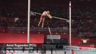 Anna Rogowska POL  485m  06032011  ParisFRA [upl. by Aehcim]