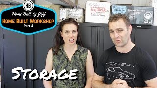 Garage storage ideas  Home Built Workshop 4 [upl. by Stephana816]