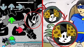 References You Missed In Corrupted Oswald FNF X Pibby  Pibby Oswald  Oswald The Lucky Rabbit [upl. by Blain]