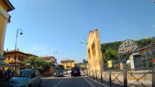 I Torri del Benaco Pai Veneto Driving along Lake Garda June 2017 [upl. by Hsirk389]