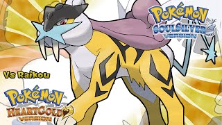 Pokémon HeartGold amp SoulSilver  Raikou Battle Music HQ [upl. by Fishman940]