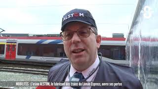 Visite au coeur de lusine qui fabrique les trains du Léman Express [upl. by Amati]