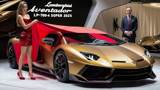 Unveiling the GOLD Lamborghini Aventador LP7004 Super 2025 Ultimate Luxury amp Power” [upl. by Asinet]