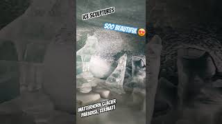 Ice Sculptures 😍 beautiful ice creative mountains animals subscribe viralvideo cave popular [upl. by Andi332]