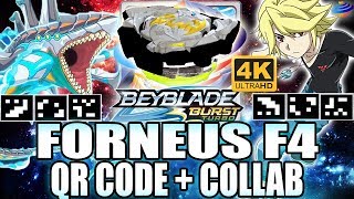 EMPEROR FORNEUS F4 QR CODE EM 4K  COLLAB C ZANKYE BEYBLADE BURST TURBO QR CODES [upl. by Elayne]