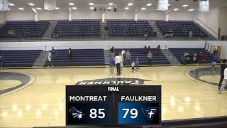 Faulkner vs Montreat College Mens Basketball [upl. by Llehsar50]