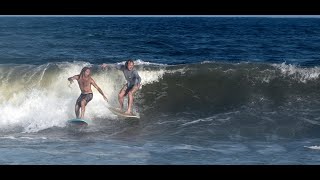 Ben Gravy Surfing A 1971 Roland TwinFin With Blair Conklin SkidKids  NE Florida 11122024 [upl. by Bertha]