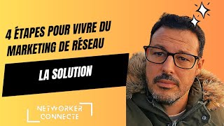 4 étapes pour vivre du marketing de réseau [upl. by Nnaer]