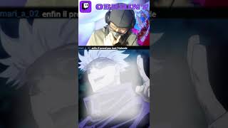 un con bat cagoule jujutsukaisen anime jjk itadori animeedit twitch gojo sukuna [upl. by Hasina]