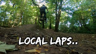 Bristol MTB local laps on the eeb [upl. by Anadal]