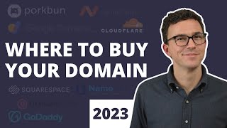 Where to Buy a Domain Best Domain Name Registrars 2023 [upl. by Tihor110]