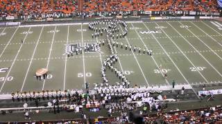 The Original Marching Band Forms Giant Football Player [upl. by Gabrila]