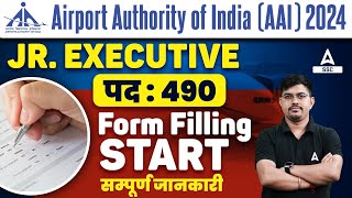 AAI Recruitment 2024 Form Fill Up  AAI Form Fill Up 2024  AAI Recruitment 2024 [upl. by Cathrine]