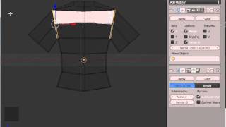 Adding a Crease to a Mesh in Blender [upl. by Homans32]