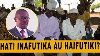 DC DRCHUACHUA AWATAKA WALIOVAMIA ENEO LA SILABU KUFIKA OFISI KWAKEHATI INAFUTWA AU HAIFUTWI [upl. by Nike]