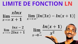 Calcul des limites des fonctions logarithme népérien [upl. by Meier257]