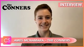 Ames McNamara Talks THE CONNERS Season 4 Shares What Its Like Playing Mark Connor amp Set Secrets [upl. by Hguh]