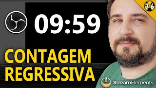 Como Fazer Contagem Regressiva no Obs Studio [upl. by Eseeryt]